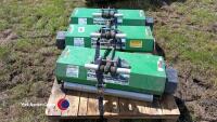 Set of GreenTek true-surface rollers - 2