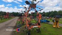 Fella TH800 6-rotor tedder
