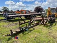 Heath bale chaser with nudge bar - 2