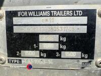 Ifor Williams TA510 14ft tri-axle cattle trailer, good brakes & lights - 6