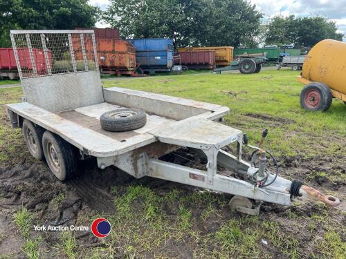 Ifor Williams plant trailer