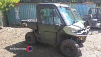 Can Am Traxter HD8, full cab, heater, road light, road reg 19, LPG conversion, PX19 BBU - 2