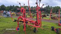 Kverneland 8055 4-rotor tedder 2013