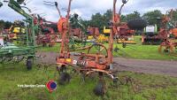 Fella 4 rotor hydraulic folding tedder - 2