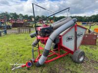 Pro-Vac mini tipper equine poo hoover and leaf sucker, two different wander hoses, towable by quad or gator, Honda 8.5hp 4 stroke engine, pull start