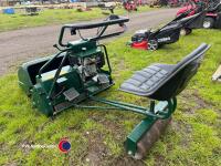 Atco Royale 30E I/C electric start cylinder mower with roller seat and grass box - 4