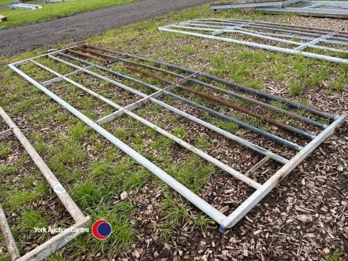 12ft 5 bar galvanised gate