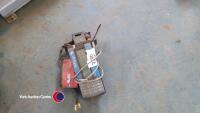 Lemken 4m folding combination drill, control box in office - 5