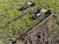 JCB pallet forks for 4 in 1 bucket