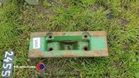 John Deere 2850 front weight block - 2