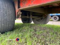 Tractor drawn 24ft Griffiths cattle trailer with sheep decks - 7