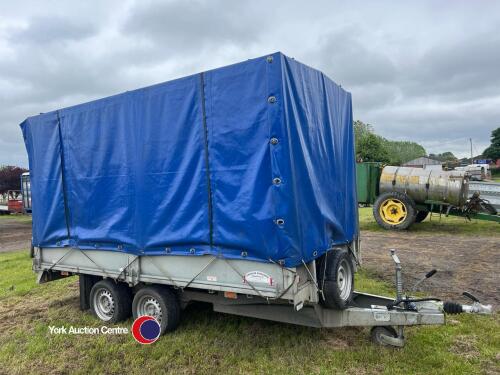 Graham Edwards FB2512 12ft flat trailer