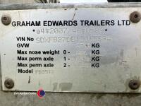Graham Edwards FB2512 12ft flat trailer - 5