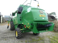 John Deere W330 combine harvester, 315R 15ft header & trailer, 5-straw walker, straw chopper, chaff spreader, 210 hours, YW16 AOB - 3