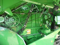 John Deere W330 combine harvester, 315R 15ft header & trailer, 5-straw walker, straw chopper, chaff spreader, 210 hours, YW16 AOB - 6