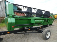 John Deere W330 combine harvester, 315R 15ft header & trailer, 5-straw walker, straw chopper, chaff spreader, 210 hours, YW16 AOB - 10