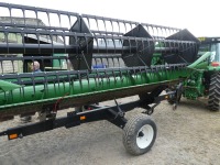 John Deere W330 combine harvester, 315R 15ft header & trailer, 5-straw walker, straw chopper, chaff spreader, 210 hours, YW16 AOB - 12