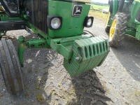 John Deere 2250 2wd tractor, set of front wafer weights, c/w 13.6R38 wheels and 9.5 row crops, 4337 hours, F161 CKH - 3