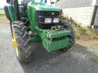 John Deere 5620 4wd tractor, set of front wafer weights, 16/16 Powerquad, air con, 1272 hours, YX08 AAE - 2