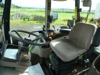 John Deere 5620 4wd tractor, set of front wafer weights, 16/16 Powerquad, air con, 1272 hours, YX08 AAE - 6