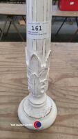 Large wooden candlestick 60cm high - 2
