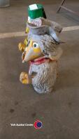 Pair of garden Womble ornaments - 4