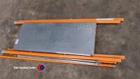 Metal B and Q Platform, plus wooden step ladder - 2