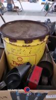 Shell Tivela Compound A drum, empty