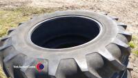 Pair 16.9R34 tyres - 2