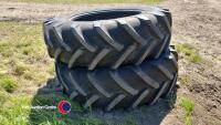 Pair 16.9R34 tyres - 4