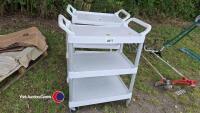 2 x work trolleys - 2