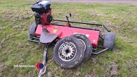 Logic MFG 350 quad flail mower, gwo, serviced, oil, plugs, filters