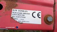 Tomlin 2.80 single rotor rake - 3