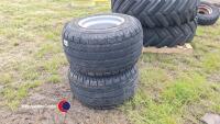 Pr Vredstein 19.0/45/17 wheels & tyres, good, 6 stud
