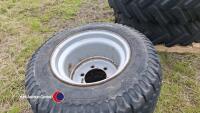 Pr Vredstein 19.0/45/17 wheels & tyres, good, 6 stud - 2