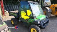 John Deere Gator XUV Diesel 4x4, 2011, CX11 FFD (Agricultural Machine) V5C present, 3,651 hours, Starts, stops, all gears work, full cab & heater, key in office - 2