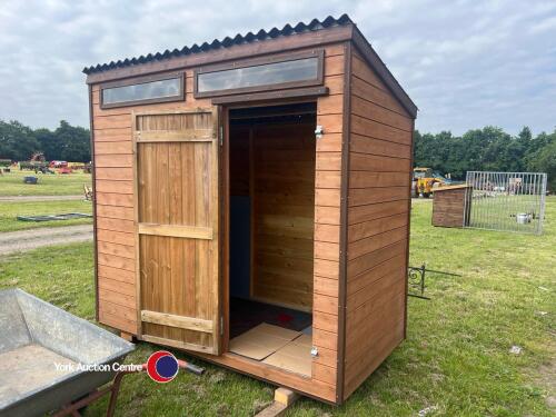 Storage shed, tanalised and treated, Onduline roof, 1.4mx2.6m