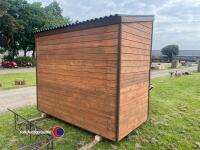 Storage shed, tanalised and treated, Onduline roof, 1.4mx2.6m - 3