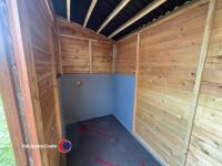 Storage shed, tanalised and treated, Onduline roof, 1.4mx2.6m - 5