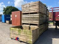 10 potato boxes 6'x4' - 2