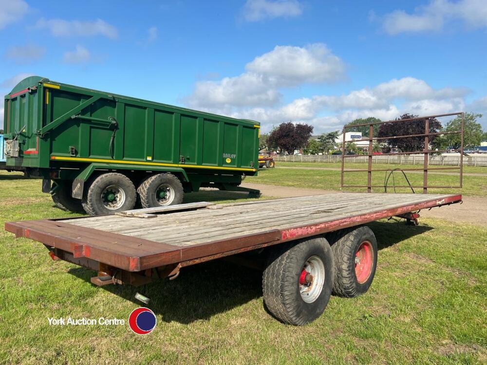 1997 Marshall twin axle bale trailer | York Machinery Sale (Machinery ...