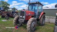 Massey Ferguson 3070 4wd tractor, 1992, K195 OAG, 6761 hours, key in office - 2