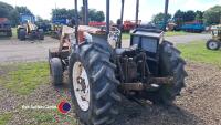 David Brown loader tractor, engine runs well, key in office - 3