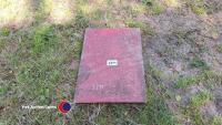 Conventional hay baler chute end - 2