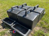 4 x 18ltr cube drinkers