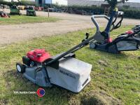 Honda HRB425C self propelled roller mower c/w grass bag - 4