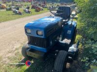 Garden tractor lawnmower, Ford 3 cylinder diesel, key in office - 3