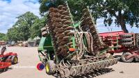 John Deere 740A 8m no-till drill, control box in office - 6
