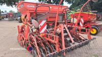 Kuhn NC 3000 3m combo power harrow drill. PTO & control box in office - 4
