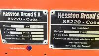 Hesston 4600 square baler, 1989, pto in office - 7